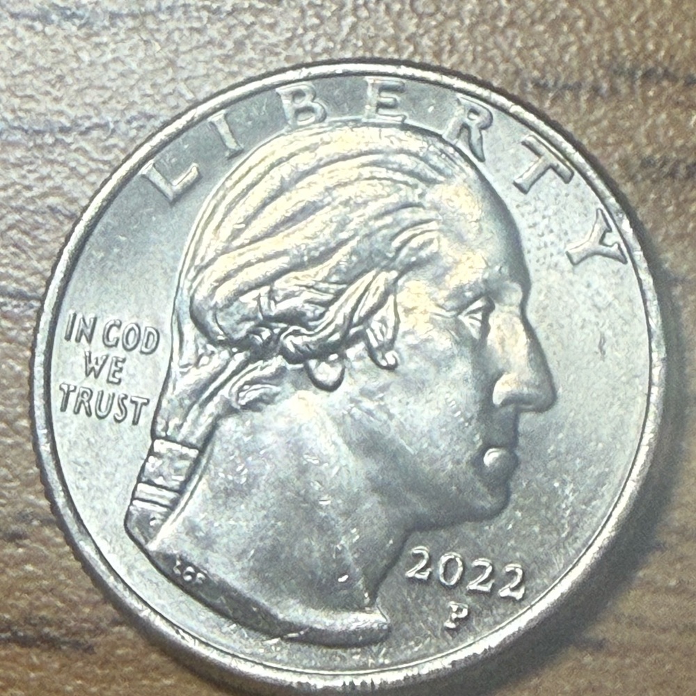DOUBLE ERROR - 2022 “in cod we trust”+ ghost comet error quarter